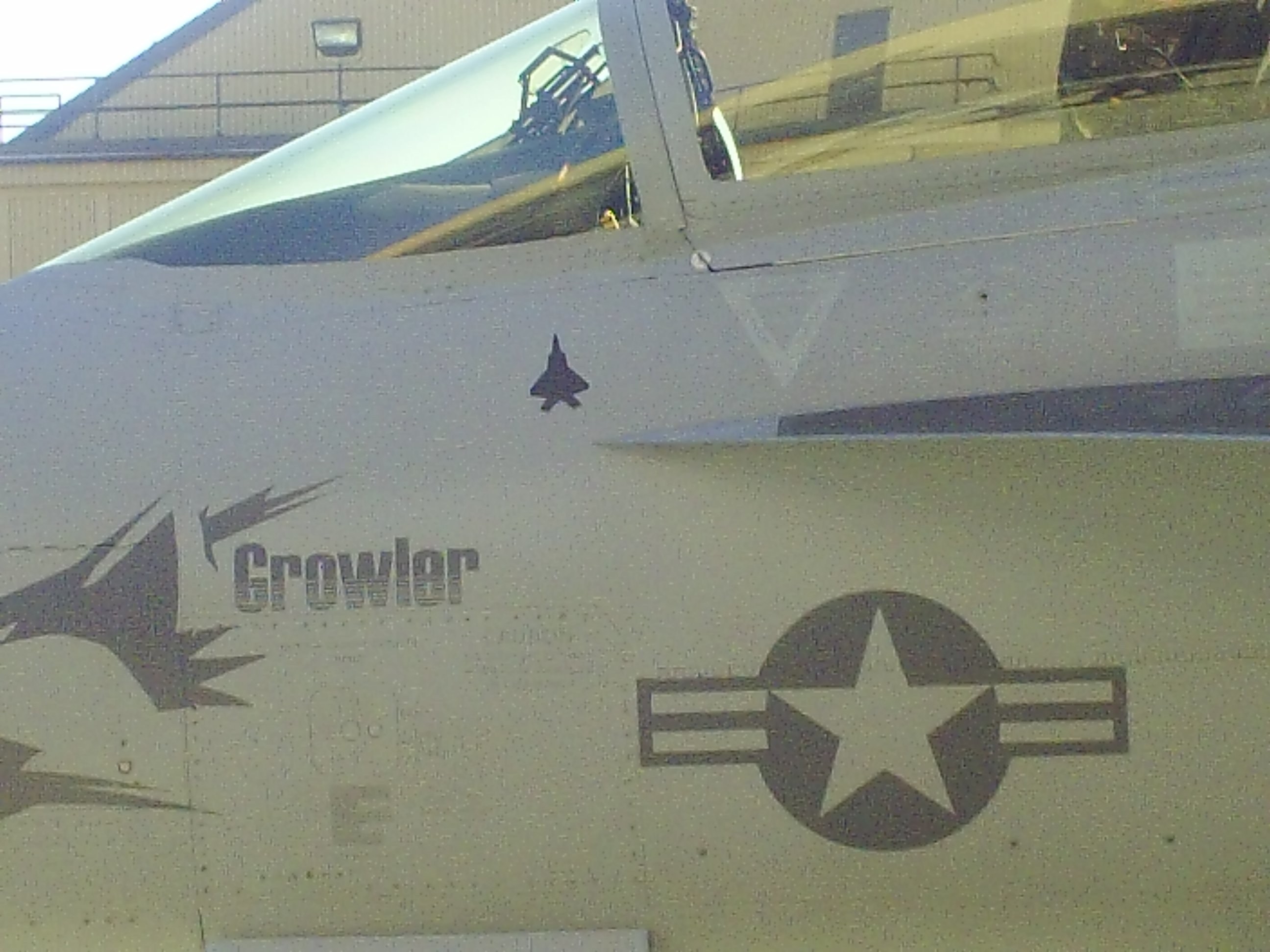 F-22 kill mark on growler