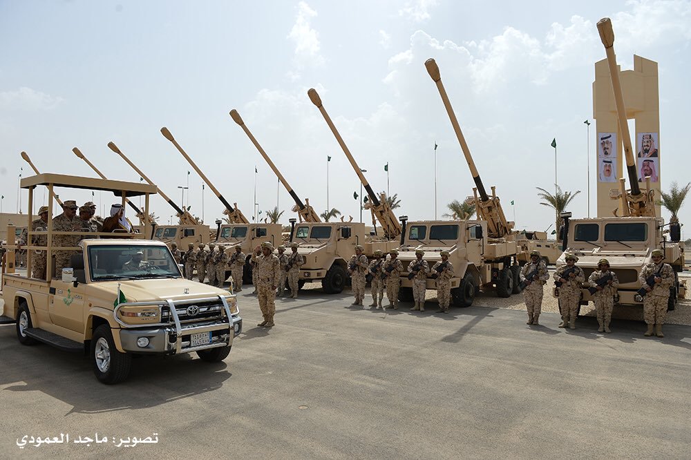 France Caesar howitzer artillery Saudi Arabia