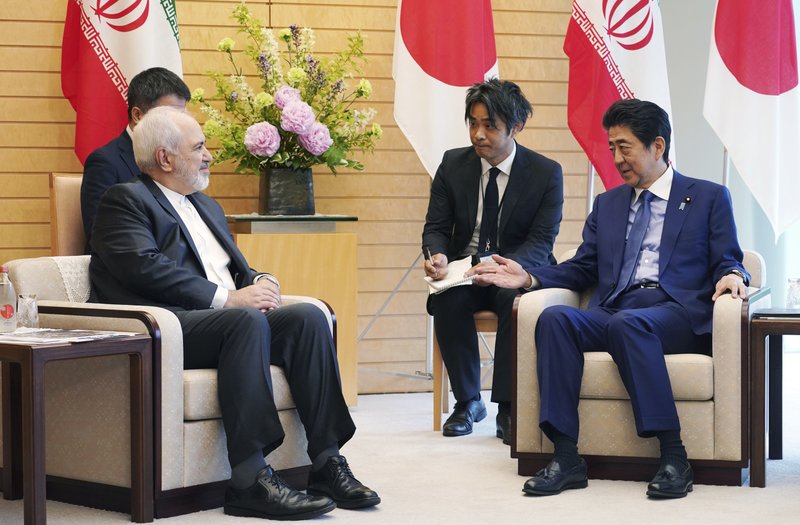 Mohammad Javad Zarif, Shinzo Abe