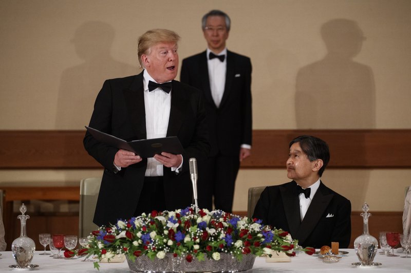 Donald Trump, Naruhito