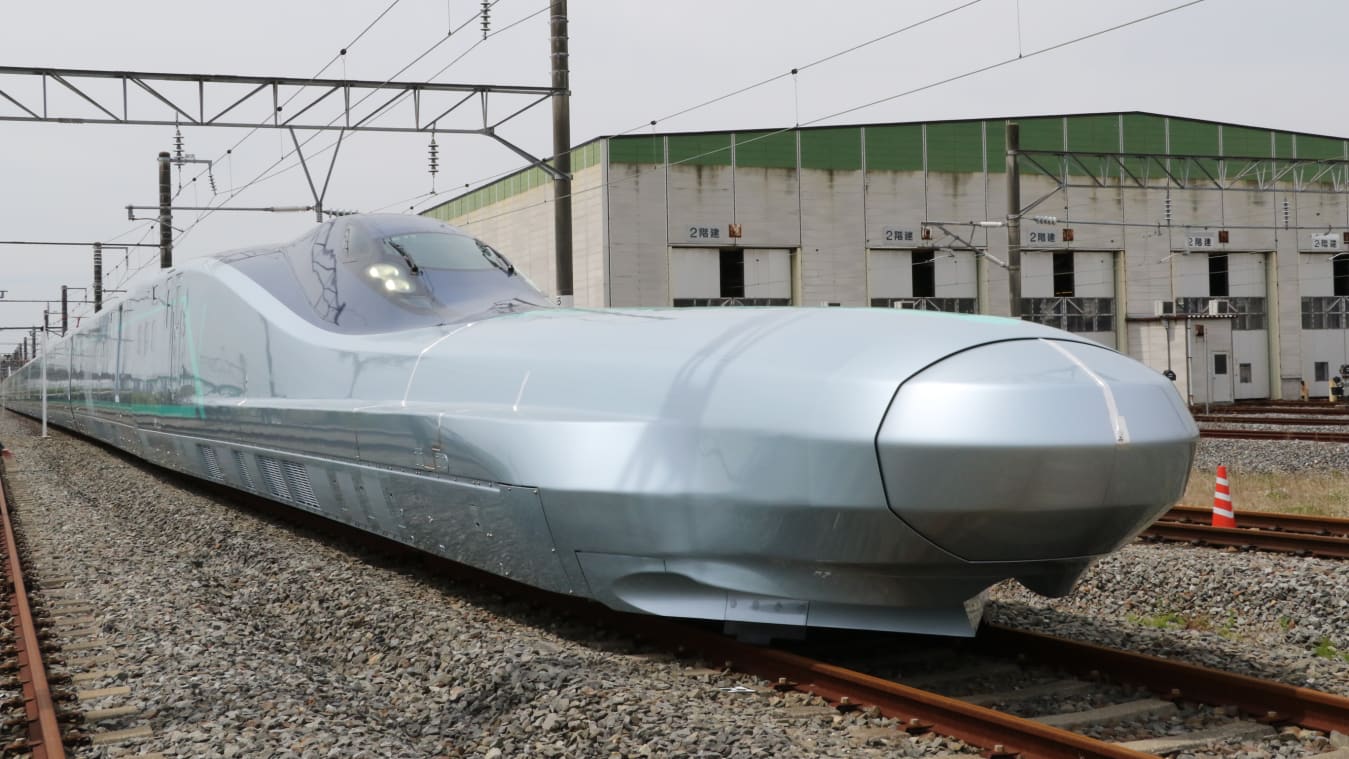 Japan's new  ALFA-X bullet train could enter service in 2030.