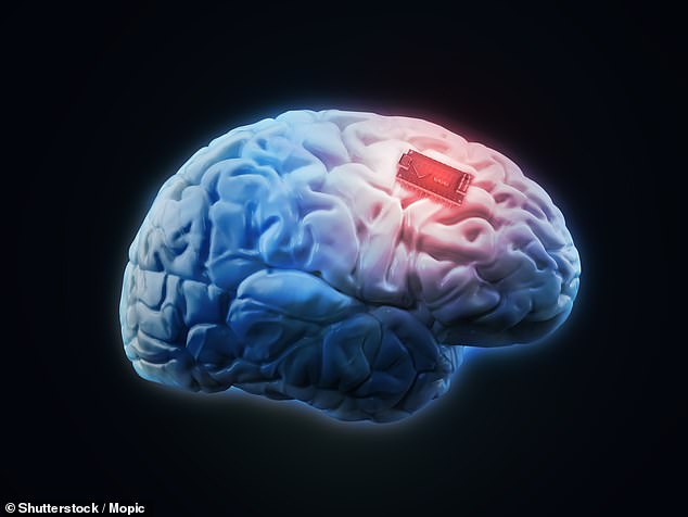 The final major change would be an implant in the brain that would allow the soldier to control technology with their mind (stock image)