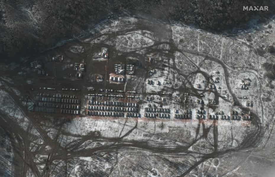 Equipment reportedly belonging to the 41st CAA near Yelnya on 9 November