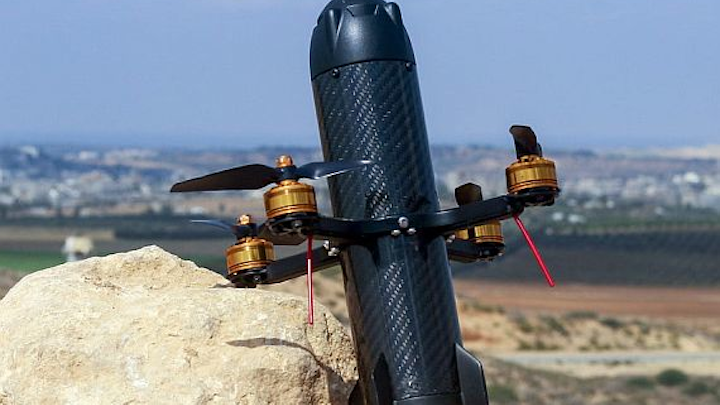 DroneBullet is a kamikaze drone missile that knocks enemy UAVs out of the sky