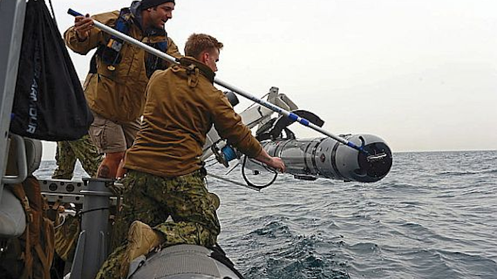 Navy asks Hydroid to build extra versions of MK 18 mine-hunting UUV for underwater reconnaissance