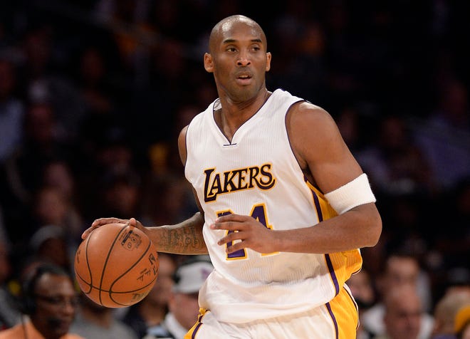 Kobe Bryant played in the NBA from 1996-2016 with the Los Angeles Lakers.