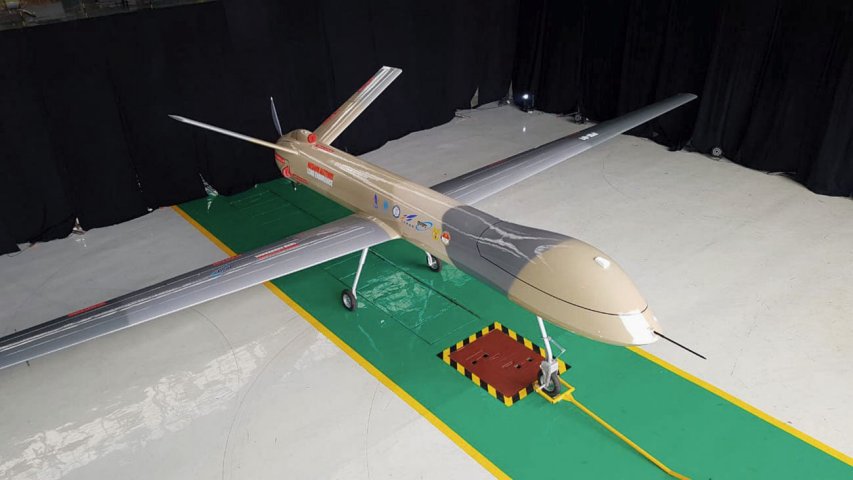 PTDI’s Elang Hitam (Black Eagle) appears to be modelled after the Chinese-made CH-4 MALE UAV. (PTDI)